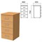 Тумба приставная "Монолит", 400х450х750 мм, цвет бук бавария (КОМПЛЕКТ) - фото 15061030