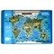 Интерактивная деревянная карта-пазл GLOBEN "Животный и растительный мир Земли", 28х19,5 см, 100 элементов, PAG5199 - фото 15081658