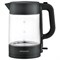 Чайник BRASSON (БРАССОН) KT-727, 1,7 л, 2200 Вт, стекло, графит, подсветка, 455190 - фото 15150912