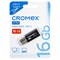 Флеш-диск 16 GB, CROMEX (КРОМЕКС) Ultra USB 3.1, металлический корпус, черный, 514162 - фото 15166780