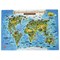 Интерактивная деревянная карта-пазл GLOBEN "Животный и растительный мир Земли", 41х29 см, 100 элементов, PAG5203 - фото 15180629