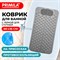 Коврик для ванны противоскользящий с теркой для ступней 68х36 см, серый, ПВХ, присоски, PRIMILA (ПРИМИЛА), 700389 - фото 15247187