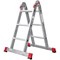 Шарнирная двухсекционная лестница НОВАЯ ВЫСОТА 3310203 - фото 15268587