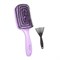 Расческа для волос массажная, 24x7,5 см, с натуральной щетиной + щетка для чистки В ПОДАРОК, MONTE VITA (МОНТЕ ВИТА), 457432 - фото 15632694