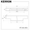 Ручки Kerron RT-001-900 SC - фото 15675740