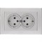 2-местная розетка OVIVO MINA - фото 15715850