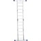 Алюминиевая четырехсекционная шарнирная лестница Алюмет Серия ТL - фото 15750153