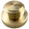 Латунная заглушка Профитт 9279516 - фото 15815451