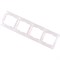 Горизонтальная четырехместная рамка Generica КВАРТА - фото 15875046