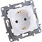 Одноместный механизм розетки Legrand Etika - фото 15900097