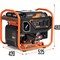 Бензиновый инверторный генератор Daewoo GDA 4600Ei - фото 15936884
