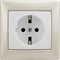 Одноместный механизм розетки Legrand Valena - фото 15941056