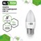Лампочка светодиодная ALTECH LED С35-12W-830-E27 - фото 15948420