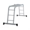 Четырехсекционная лестница-трансформер НОВАЯ ВЫСОТА 1320403 - фото 15965987