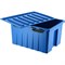 Контейнер с крышкой HONEYCOMB Rox Box740x565x415, 120 л, синий - фото 15970656