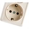 Трехместная розетка Generica РС23-3-ОК ОКТАВА - фото 16023888