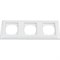 Трехместная рамка Metronex Roma - фото 16070710