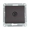 Проходная tv розетка Systeme Electric Glossa - фото 16078127