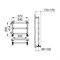Полотенцесушитель для ГВС IRSAP Minuette 414/540 CL.50 T01 - фото 16089061
