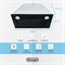 Полностью встраиваемая вытяжка Delonghi COSETTA 510 NB - фото 16173463
