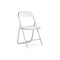 Стул Woodville Fold 1 складной white / chrome - фото 16176280