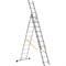Трехсекционная лестница Inforce ЛП-03-10 - фото 16192126