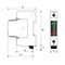 Устройство защиты от импульсных перенапряжений Citel DAC50VGS-10-275 - фото 16196088
