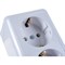 Двухместная розетка Кунцево-Электро ОПТИМА РА16-374 - фото 16211082