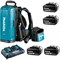 Ранцевый адаптер для аккумуляторов PDC01 с адаптерами на 18В и 36В MAKITA BL1850Bx4шт.,DC18RD - фото 16219553