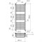 Водяной полотенцесушитель ТЕРА Богема - фото 16226683