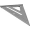 Столярный, алюминиевый угольник плотника vertextools 3040-180 - фото 16254806