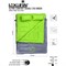 Спальный мешок-одеяло Norfin ALPINE COMFORT DOUBLE 250 GREEN - фото 16259557