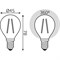Лампа GAUSS LED Filament Шар - фото 16292384