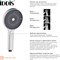 Лейка для душа IDDIS SpaHome - фото 16297600
