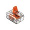 Двухпроводная соединительная клемма WAGO 221-412 - фото 16343878