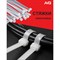 Нейлоновая хомут-стяжка AVG стяжка 3.6x200 белая - фото 16394762