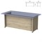 Каркас стола письменного "Приоритет" (1800х900х750 мм), кронберг, К-904, К-904 кронберг - фото 16441294