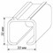 Верхняя направляющая для раздвижных дверей PALLADIUM N2 - фото 16447692