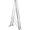 Алюминиевая трехсекционная лестница UFUK 411316 - фото 16459832