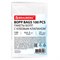 Пакеты БОПП с клеевым клапаном, КОМПЛЕКТ 100 штук, 4х6 + 3 см, 25 мкм, BRAUBERG, 700413 - фото 16475399