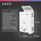 Газовый бездымоходный водонагреватель OASIS Оазис B-12W - фото 16483247