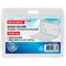 Бейдж горизонтальный (54х85 мм) на 2 карты, прозрачный, ЗАЩИТА ОТ ВЛАГИ И ПЫЛИ, BRAUBERG EXTRA, 238825 - фото 16495139