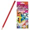 Карандаши цветные кросс-серия МОНСТРИКИ, 12 цветов, трехгранные, BRAUBERG, 182112 - фото 16499086