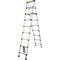 Телескопическая алюминиевая двухсекционная лестница-стремянка Forsage F-UP260-2 - фото 16501399