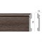 Ударопрочный влагостойкий напольный плинтус Decor-Dizayn 005-81SH - фото 16503937