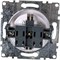 Одноместная розетка Stekker GLS16-7110-01 Катрин - фото 16509517