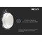 Светодиодный светильник WOLTA LCL04-8W-R01-4K - фото 16512056