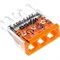 Трехпроводная соединительная клемма для быстрого монтажа WAGO 2273-203 - фото 16512418