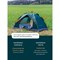 Кемпинговая четырехместная палатка ForceKraft FK-СAMP-2(56321) - фото 16515726