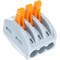 Трехпроводная соединительная клемма WAGO 222-413 - фото 16524281
